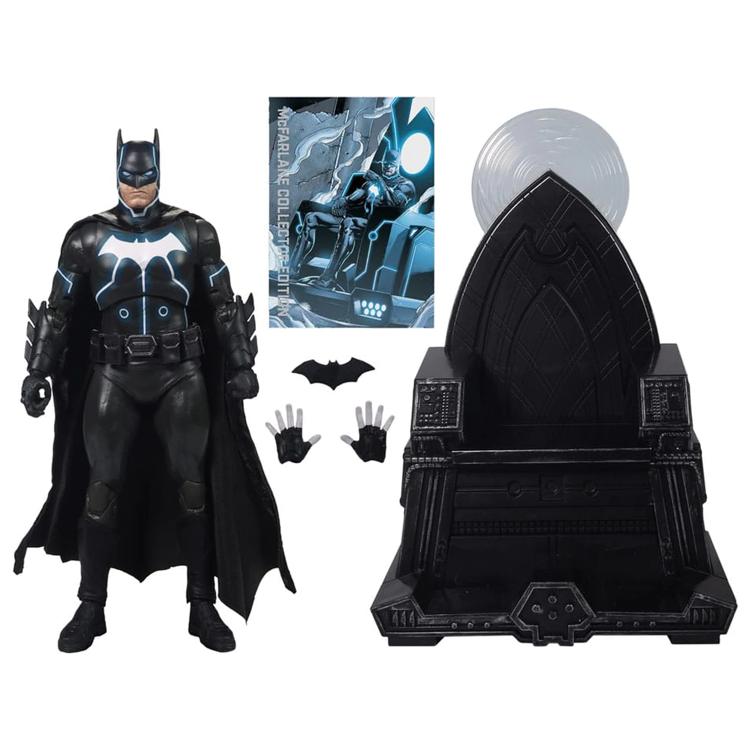 DC Multiverse McFarlane Collector Edition Action Figure #47 Batman & Mobius Chair (Darkseid War) 18 cm product photo
