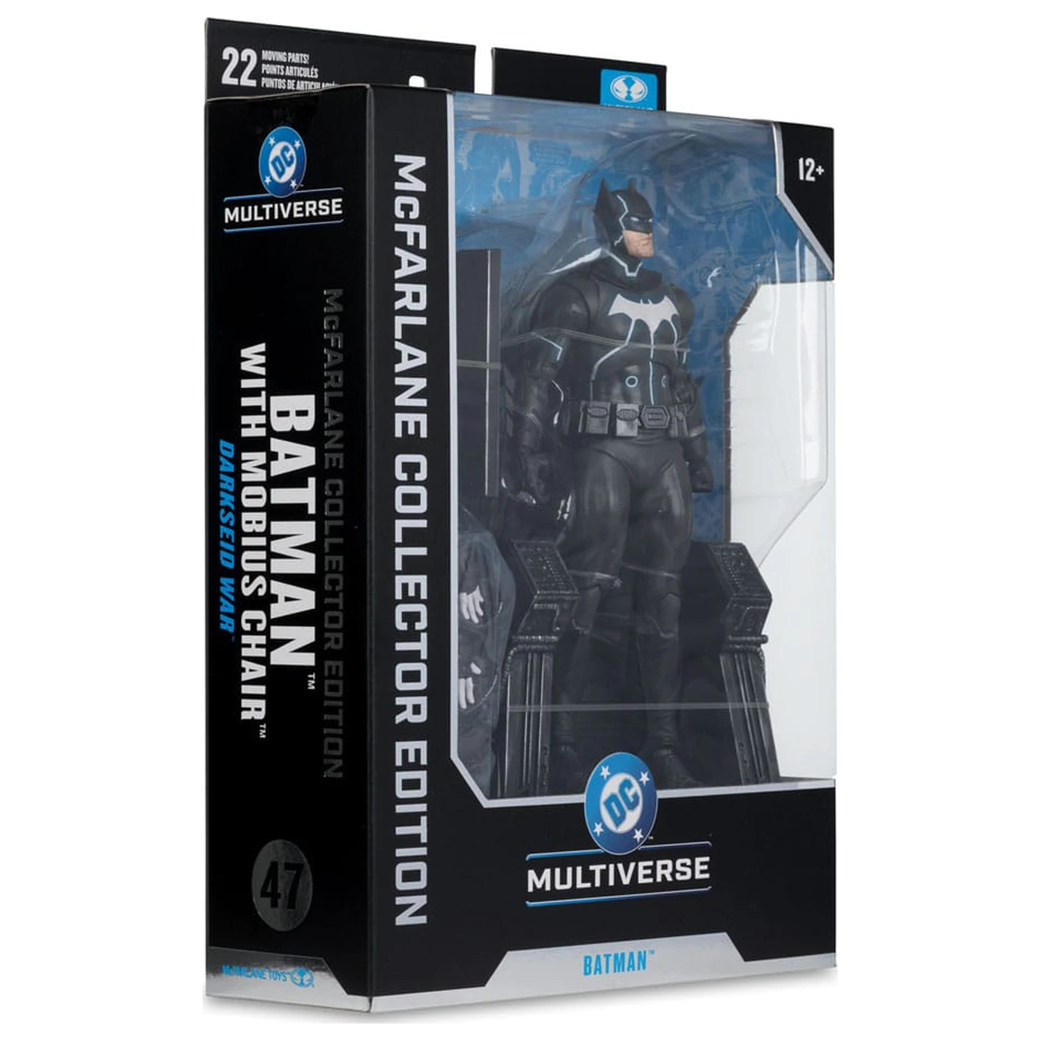 DC Multiverse McFarlane Collector Edition Action Figure #47 Batman & Mobius Chair (Darkseid War) 18 cm product photo