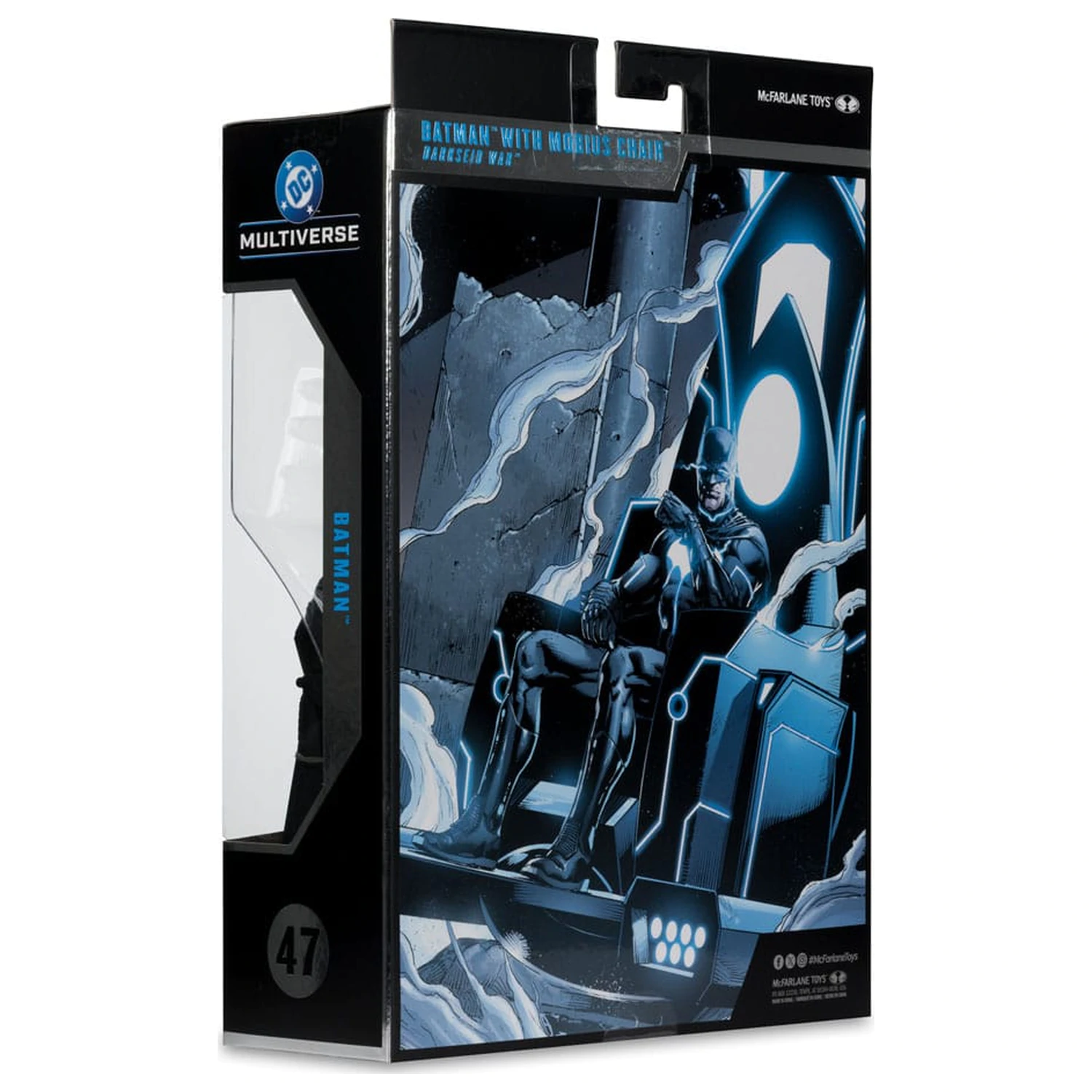 DC Multiverse McFarlane Collector Edition Action Figure #47 Batman & Mobius Chair (Darkseid War) 18 cm product photo