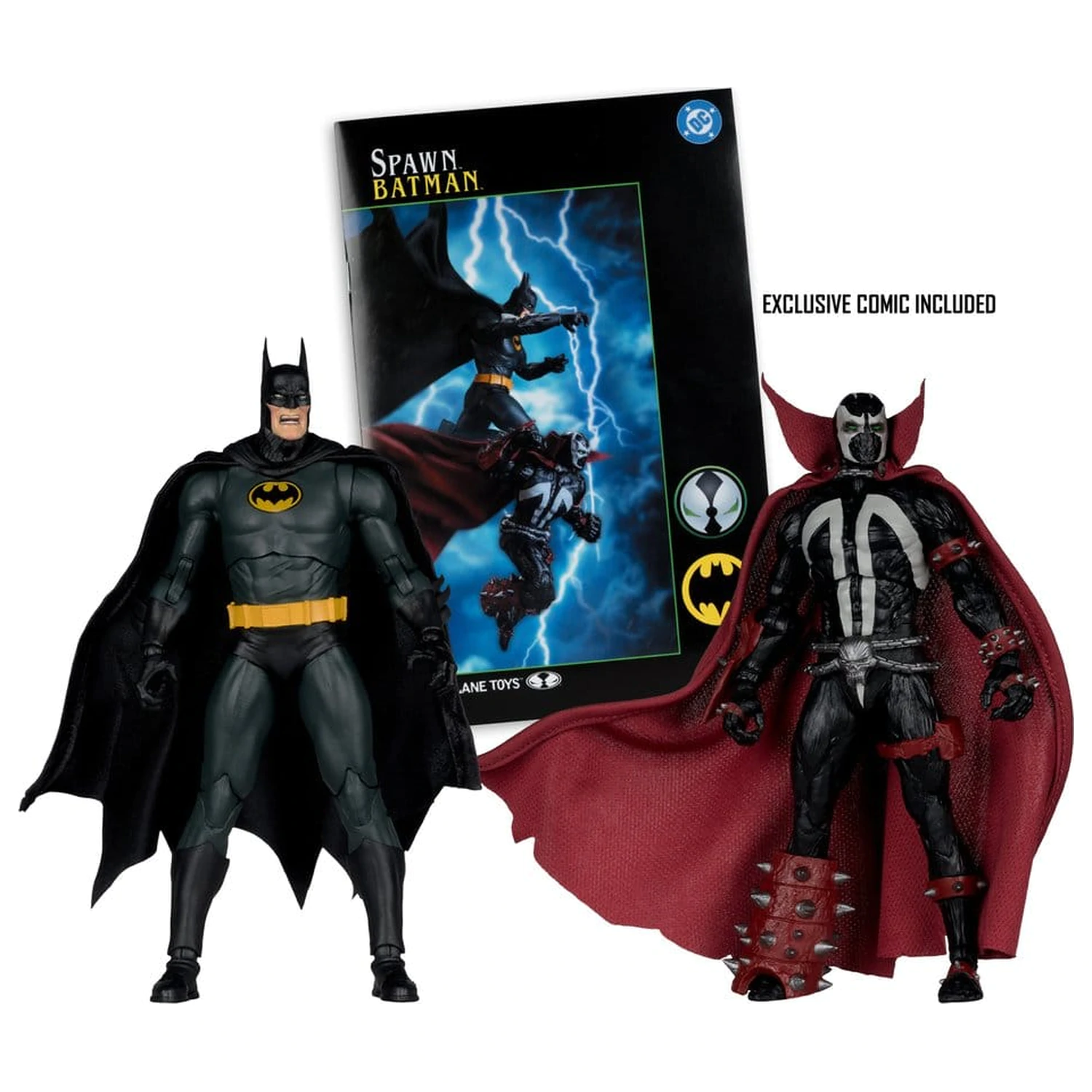 DC Multiverse McFarlane Collector Edition Action Figure 2-Pack Batman & Spawn (Gold Label) 18 cm product photo