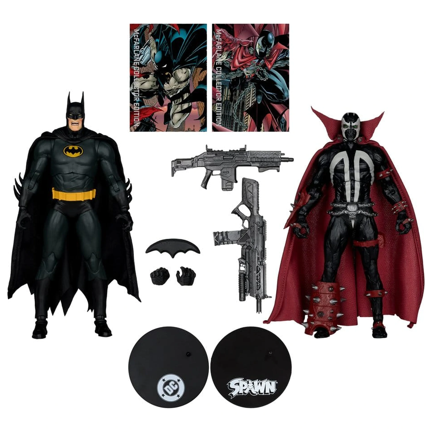 DC Multiverse McFarlane Collector Edition Action Figure 2-Pack Batman & Spawn (Gold Label) 18 cm product photo
