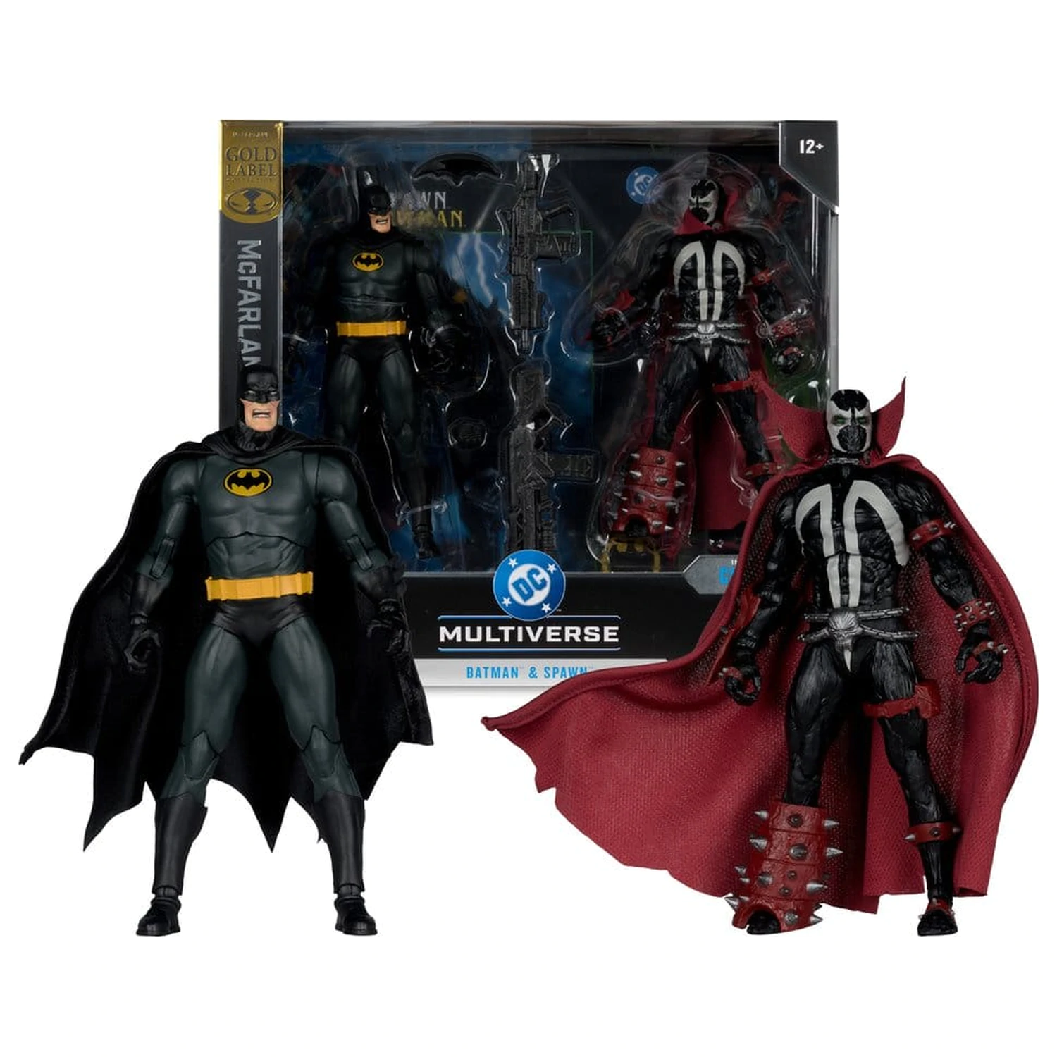 DC Multiverse McFarlane Collector Edition Action Figure 2-Pack Batman & Spawn (Gold Label) 18 cm product photo