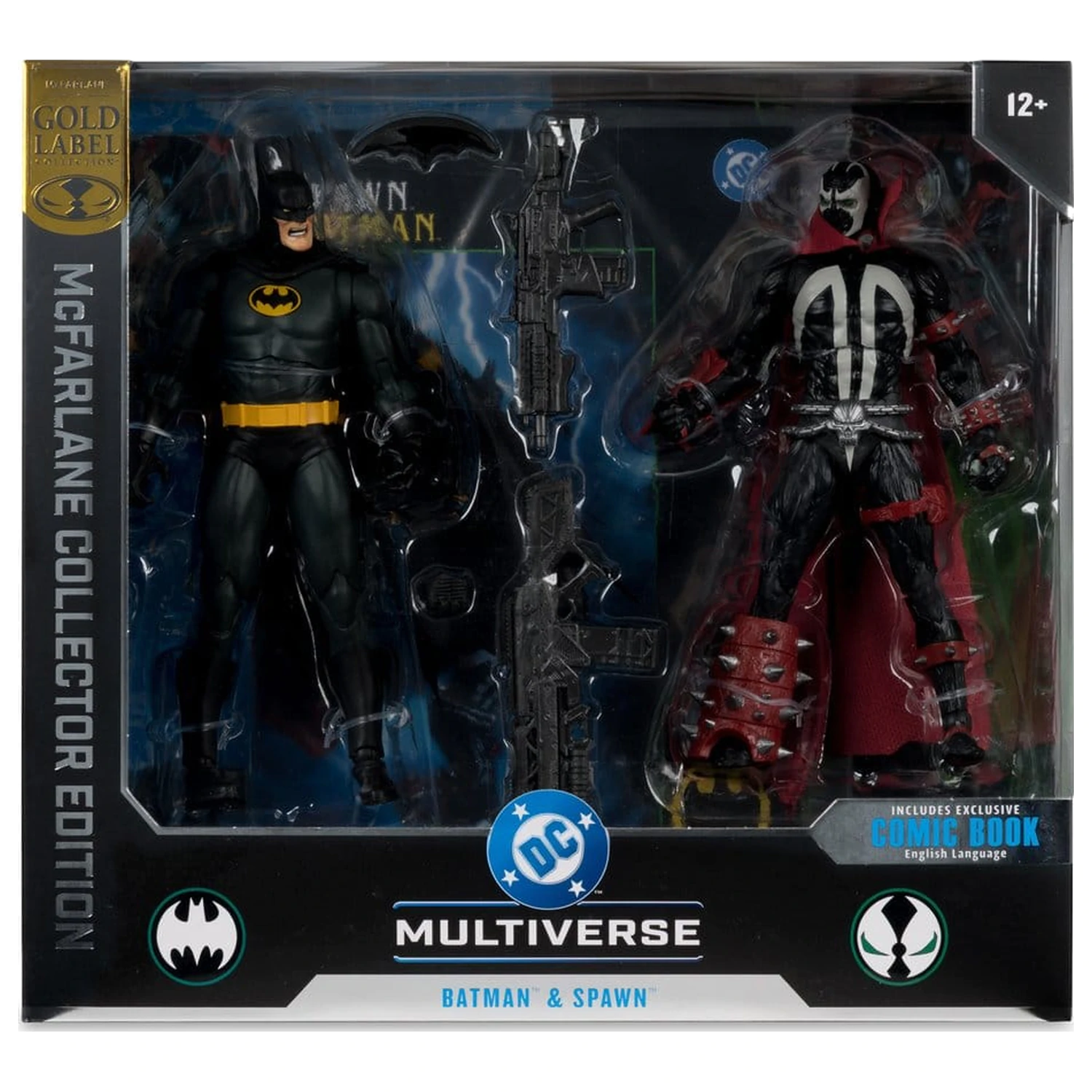 DC Multiverse McFarlane Collector Edition Action Figure 2-Pack Batman & Spawn (Gold Label) 18 cm product photo