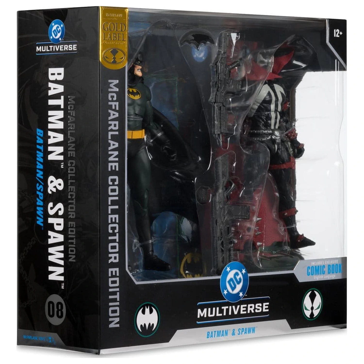 DC Multiverse McFarlane Collector Edition Action Figure 2-Pack Batman & Spawn (Gold Label) 18 cm product photo
