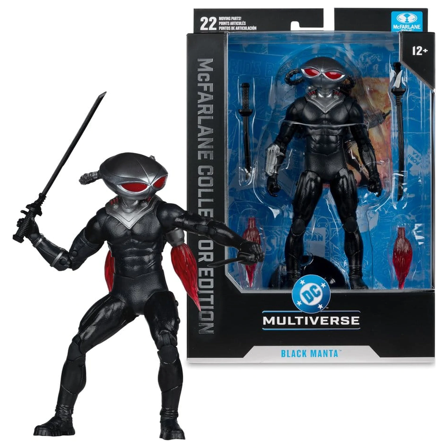 DC Multiverse McFarlane Collector Edition Action Figure Black Manta (DC Classic #68) 18 cm product photo