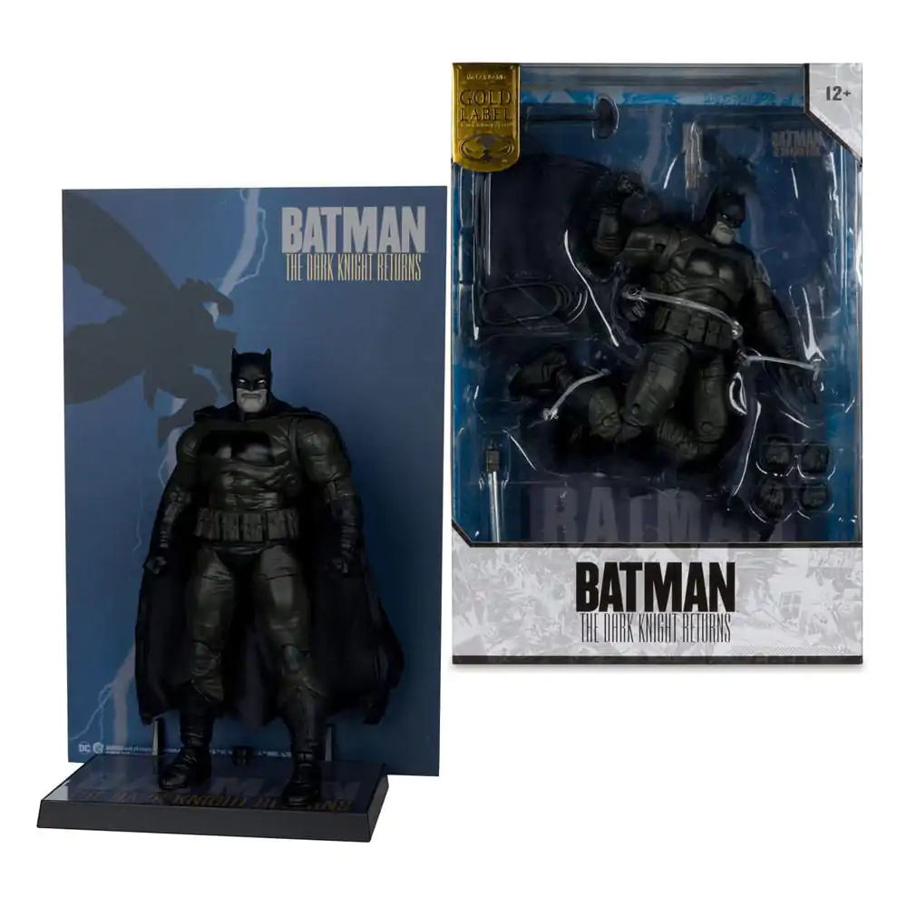 DC Multiverse McFarlane Cover Recreations Action Figure Batman (Batman: The Dark Knight Returns #1) (Gold Label) 18 cm termékfotó