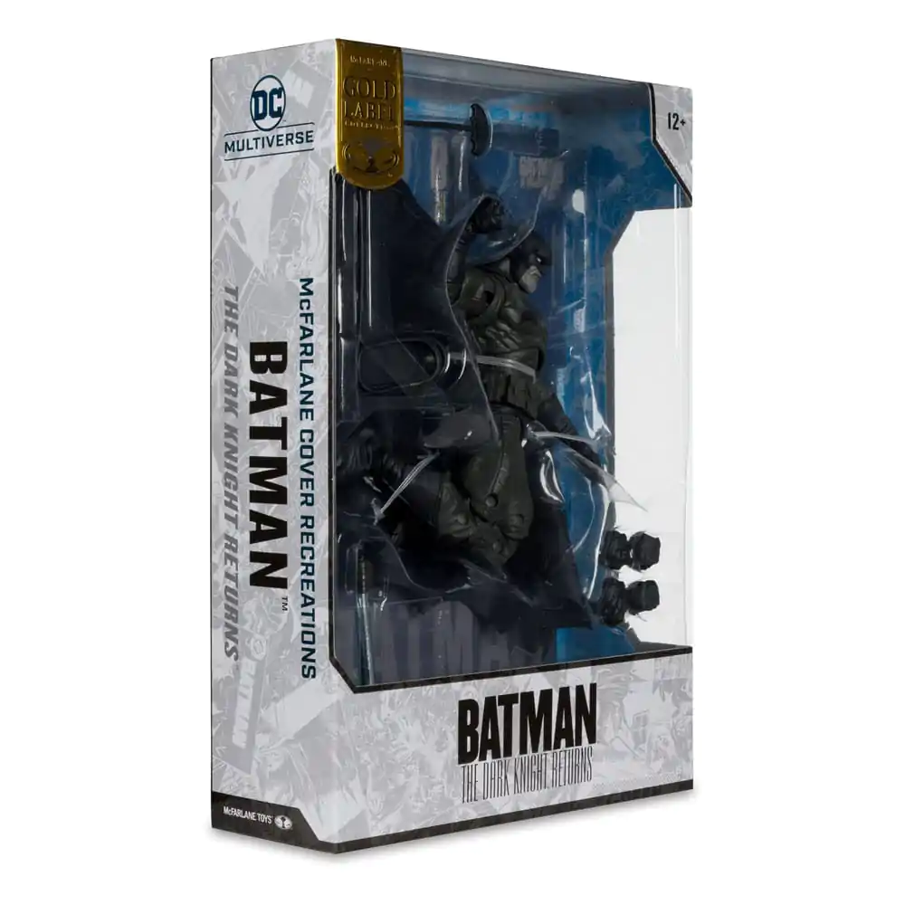 DC Multiverse McFarlane Cover Recreations Action Figure Batman (Batman: The Dark Knight Returns #1) (Gold Label) 18 cm termékfotó