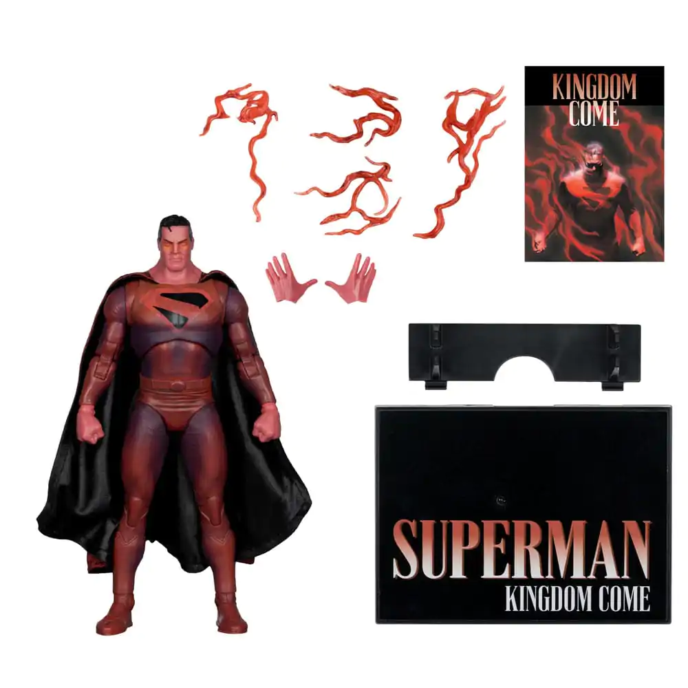 DC Multiverse McFarlane Cover Recreations Action Figure Superman (Kingdom Come) (Gold Label) 18 cm product photo