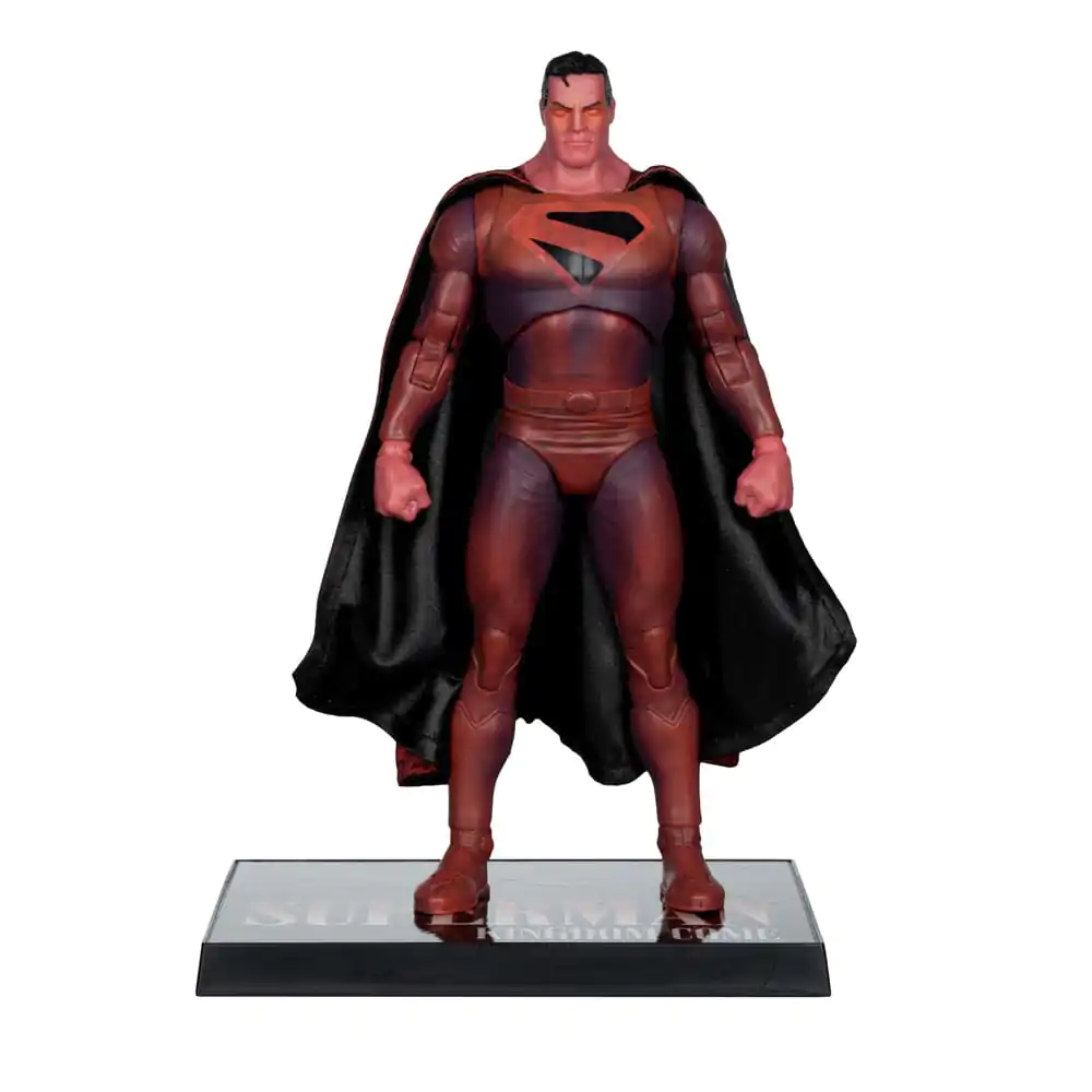 DC Multiverse McFarlane Cover Recreations Action Figure Superman (Kingdom Come) (Gold Label) 18 cm product photo
