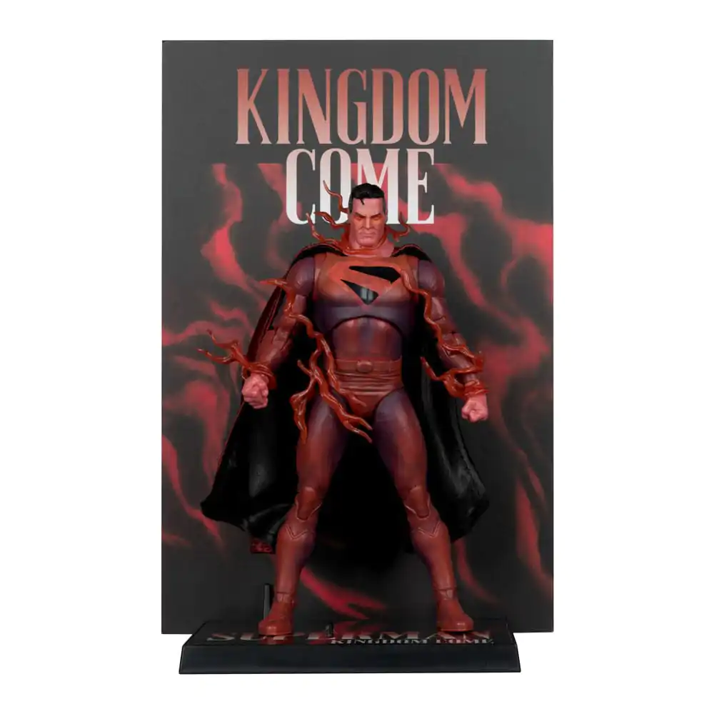 DC Multiverse McFarlane Cover Recreations Action Figure Superman (Kingdom Come) (Gold Label) 18 cm product photo