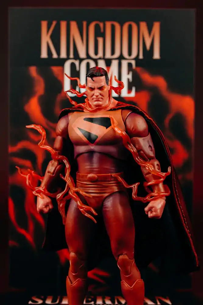 DC Multiverse McFarlane Cover Recreations Action Figure Superman (Kingdom Come) (Gold Label) 18 cm product photo