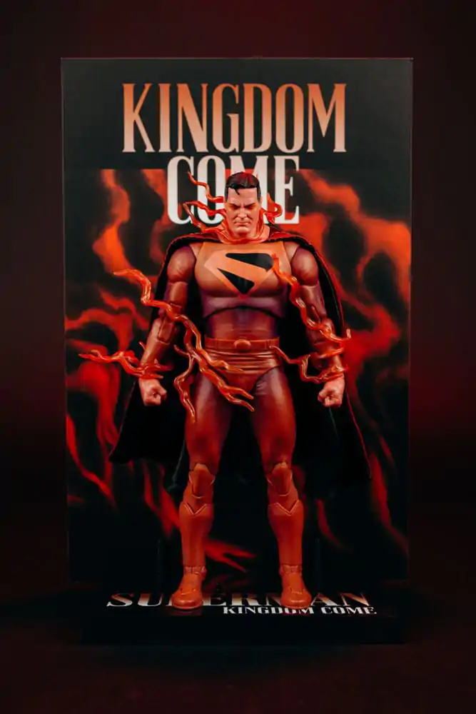 DC Multiverse McFarlane Cover Recreations Action Figure Superman (Kingdom Come) (Gold Label) 18 cm product photo