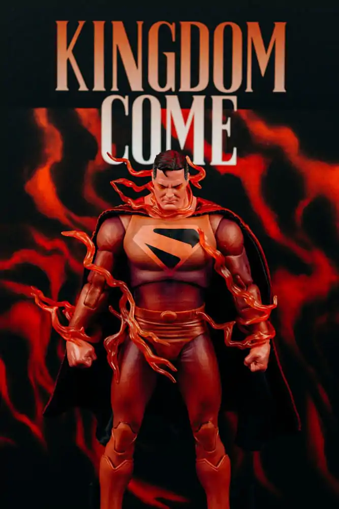 DC Multiverse McFarlane Cover Recreations Action Figure Superman (Kingdom Come) (Gold Label) 18 cm product photo