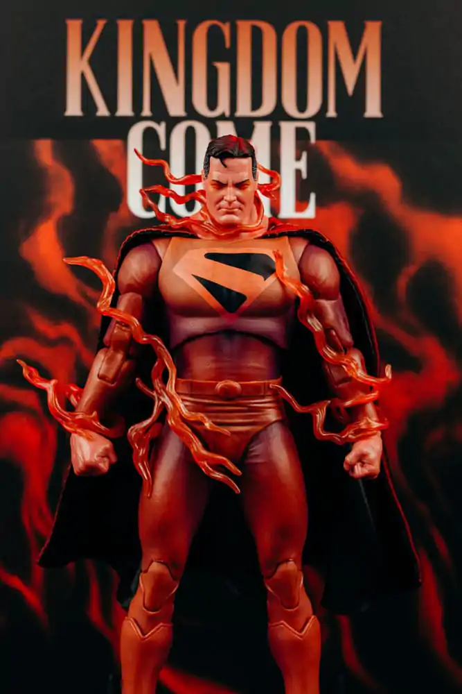 DC Multiverse McFarlane Cover Recreations Action Figure Superman (Kingdom Come) (Gold Label) 18 cm product photo
