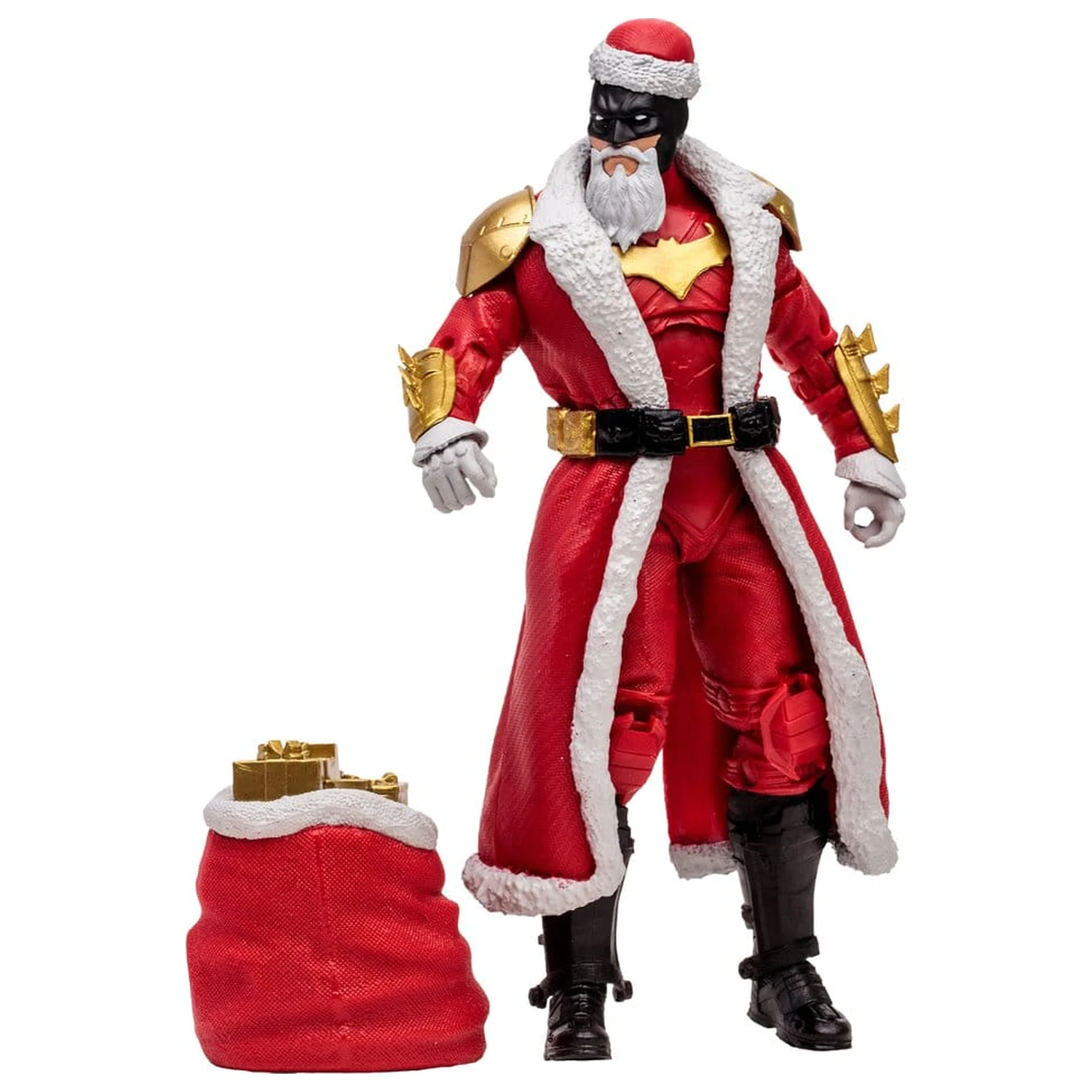 DC Multiverse McFarlane Vault Collection Action Figure Batman (Red Santa Suit) 18 cm product photo