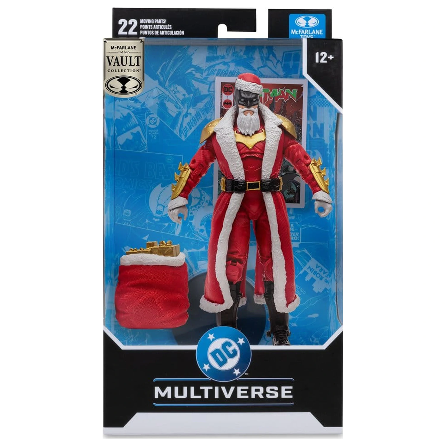 DC Multiverse McFarlane Vault Collection Action Figure Batman (Red Santa Suit) 18 cm product photo