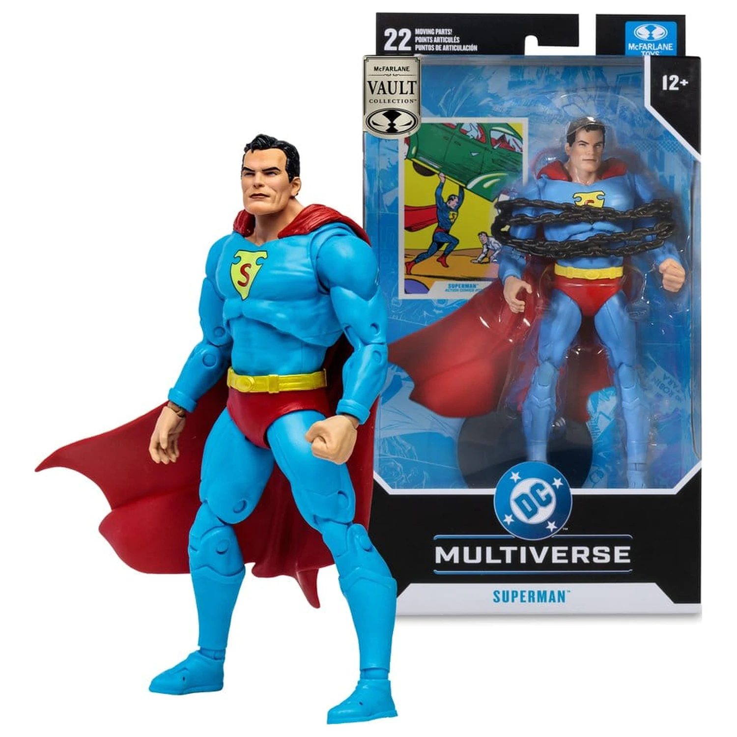 DC Multiverse McFarlane Vault Collection Action Figure Superman (Action Comics) 18 cm product photo