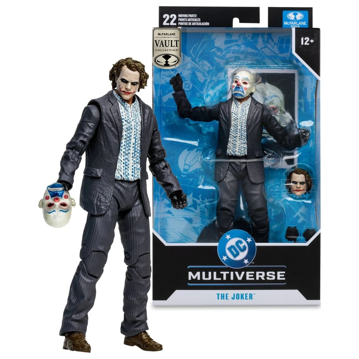 DC Multiverse McFarlane Vault Collection Action Figure The Joker (Bank Robber) (The Dark Knight) 18 cm product photo