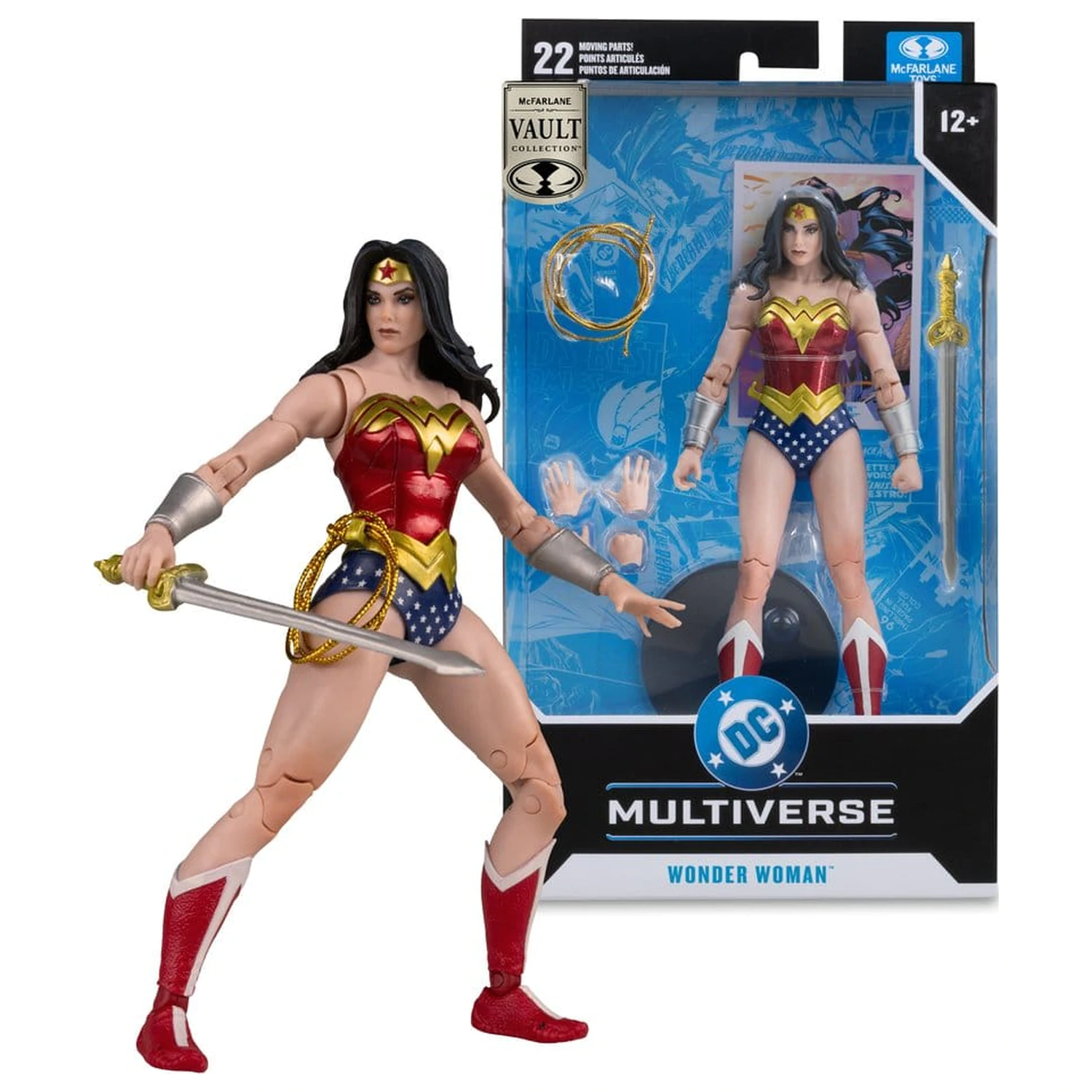 DC Multiverse McFarlane Vault Collection Action Figure Wonder Woman (Classic) 18 cm product photo