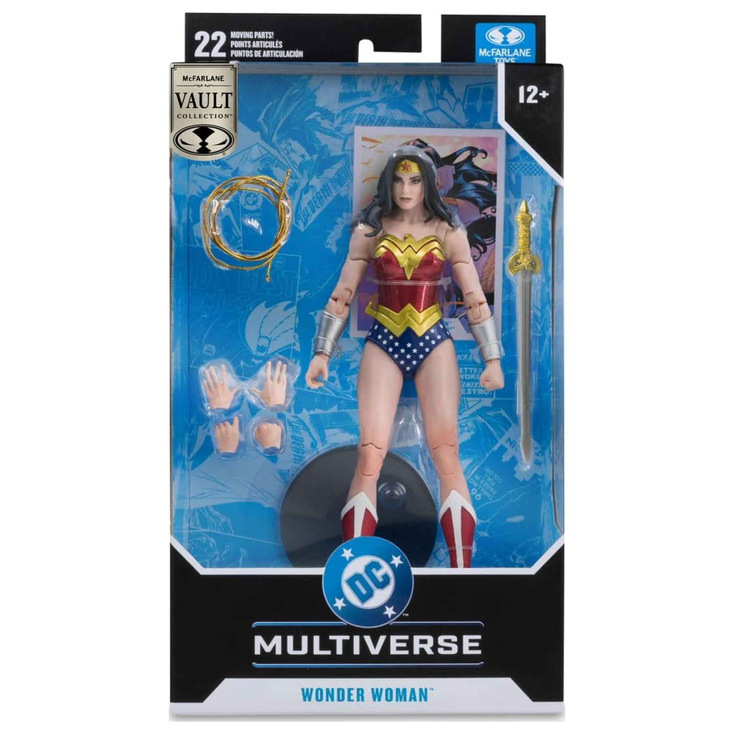 DC Multiverse McFarlane Vault Collection Action Figure Wonder Woman (Classic) 18 cm product photo