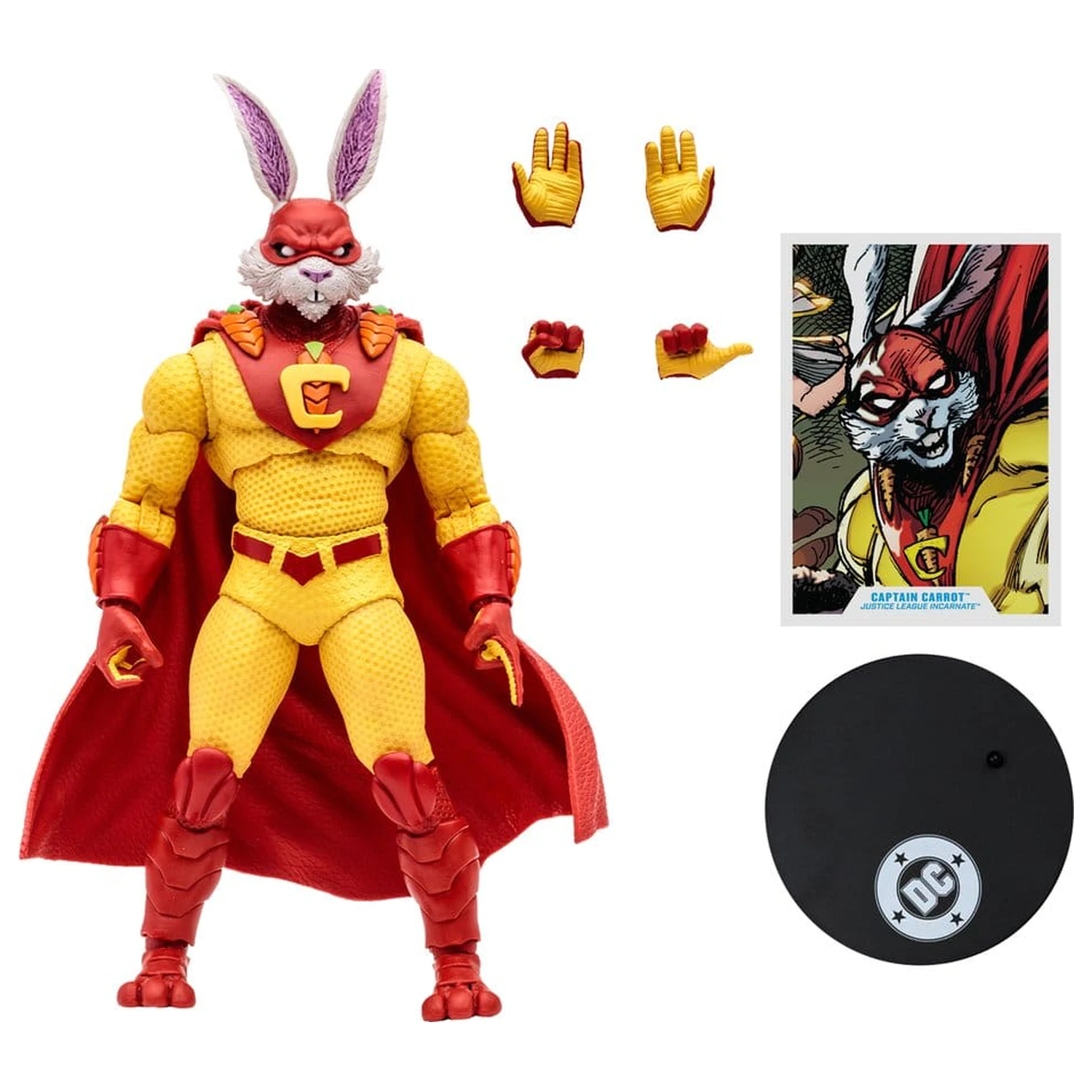 DC Multiverse McFarlane Vault Collection Action Figure Captain Carrot (Justice League Incarnate) 18 cm product photo