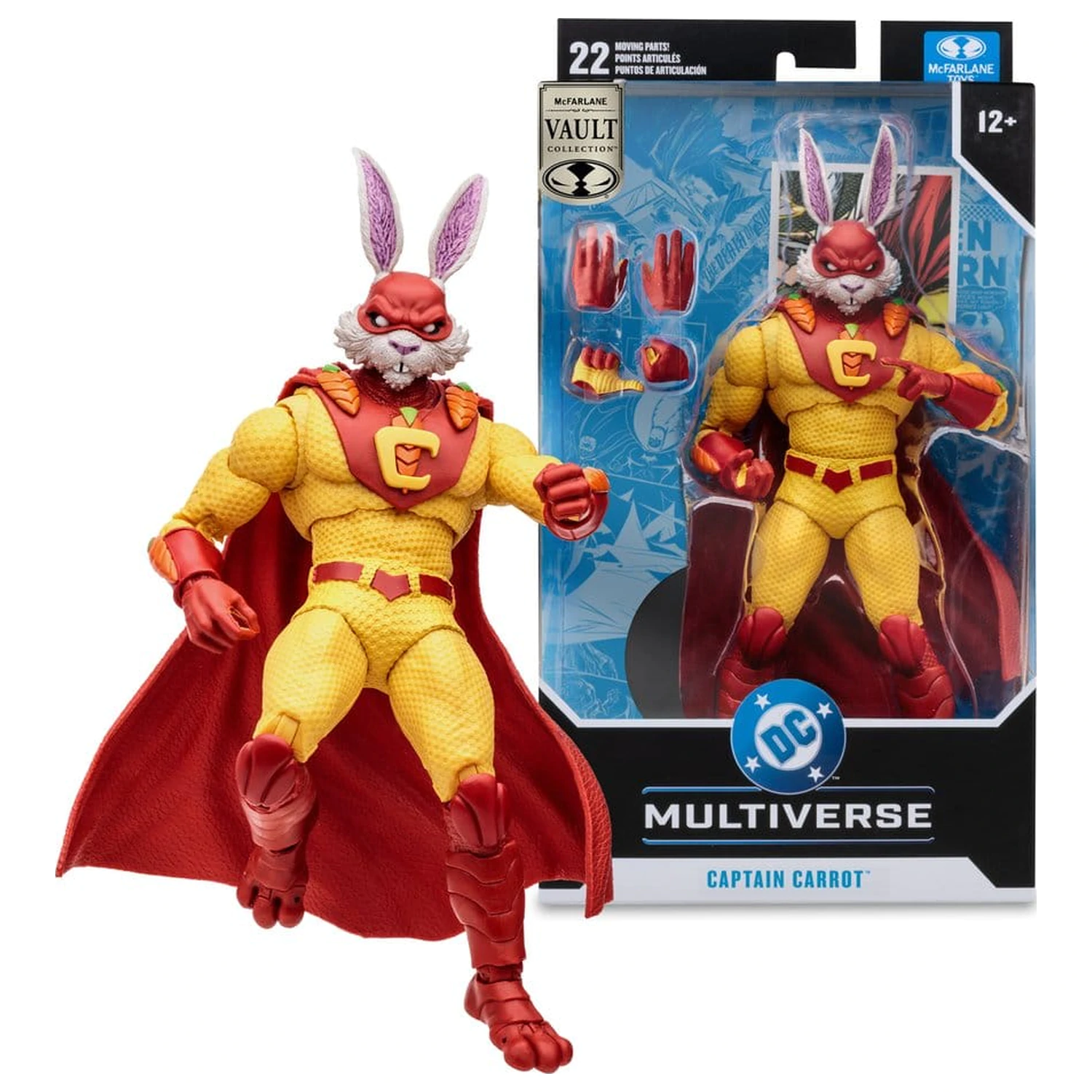 DC Multiverse McFarlane Vault Collection Action Figure Captain Carrot (Justice League Incarnate) 18 cm product photo