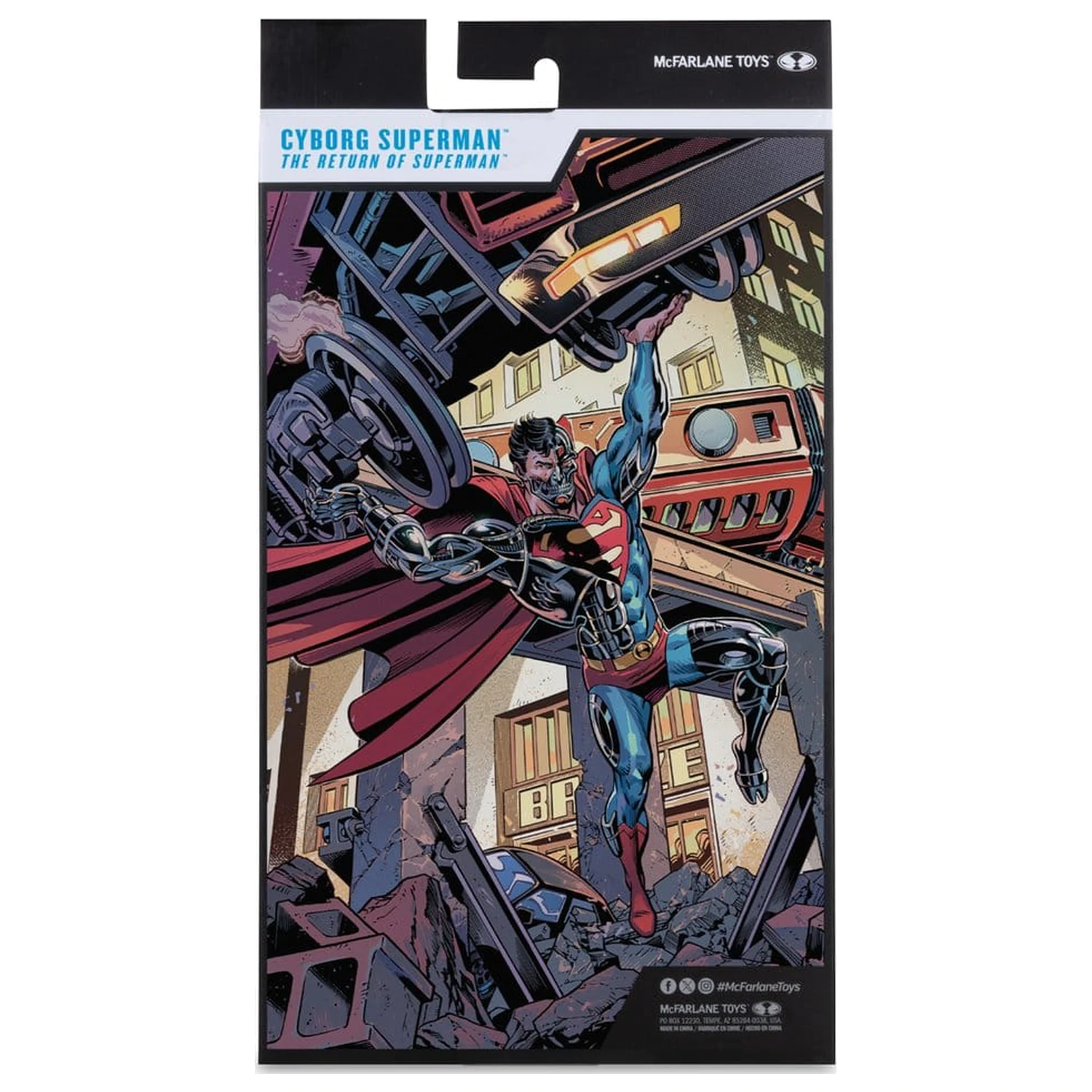 DC Multiverse McFarlane Vault Collection Action Figure Cyborg Superman (Revenge of the Green Lanterns) 18 cm product photo
