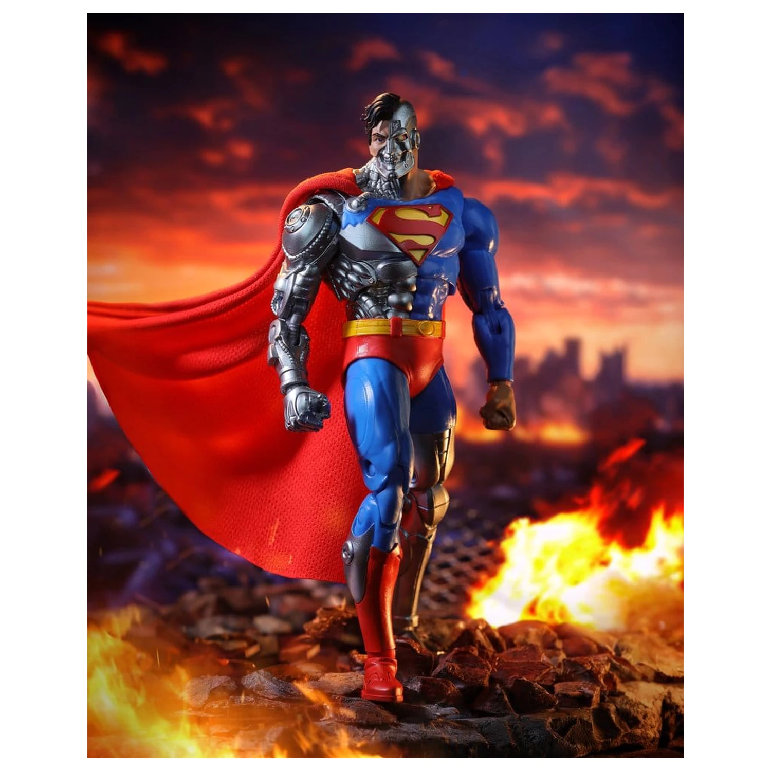 DC Multiverse McFarlane Vault Collection Action Figure Cyborg Superman (Revenge of the Green Lanterns) 18 cm product photo