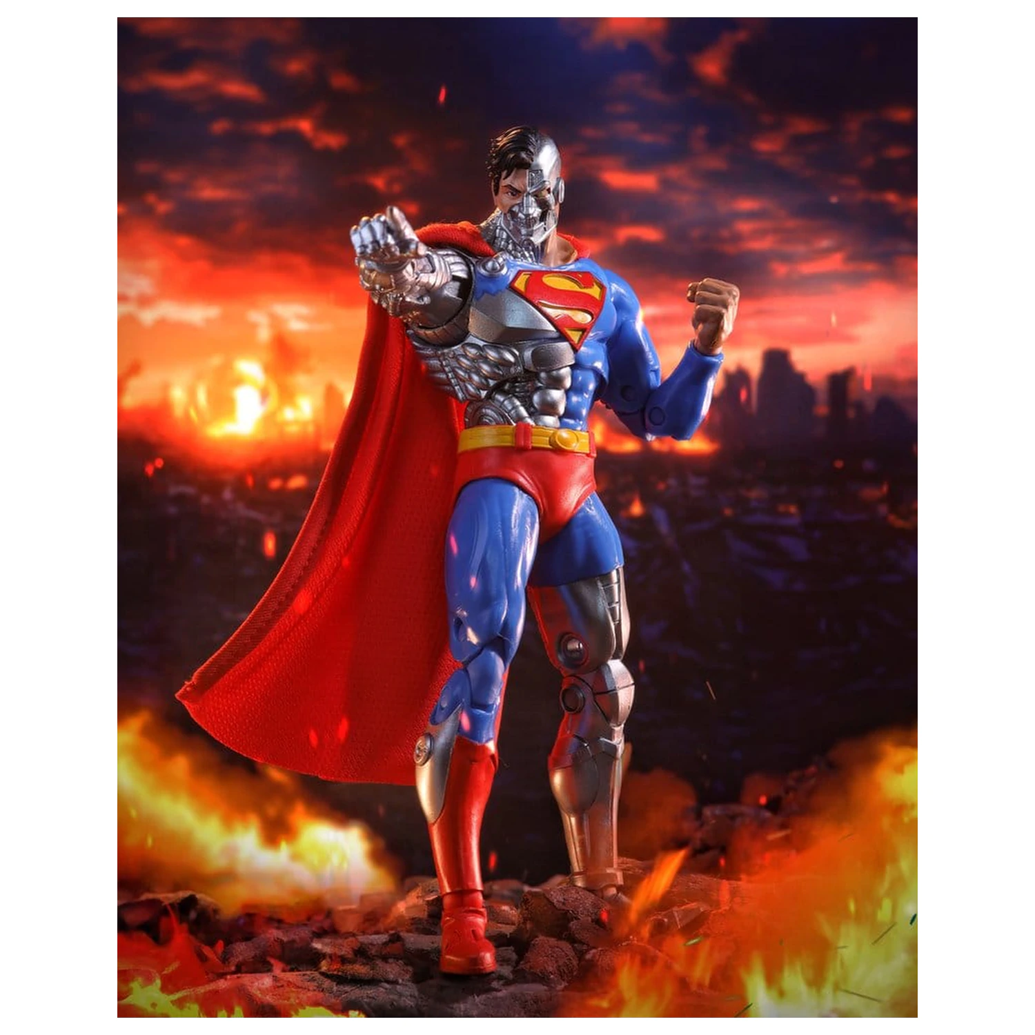 DC Multiverse McFarlane Vault Collection Action Figure Cyborg Superman (Revenge of the Green Lanterns) 18 cm product photo