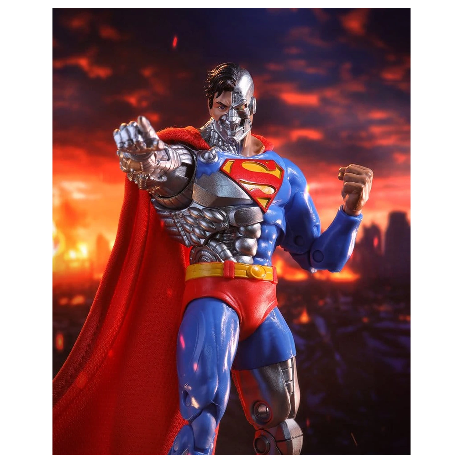 DC Multiverse McFarlane Vault Collection Action Figure Cyborg Superman (Revenge of the Green Lanterns) 18 cm product photo