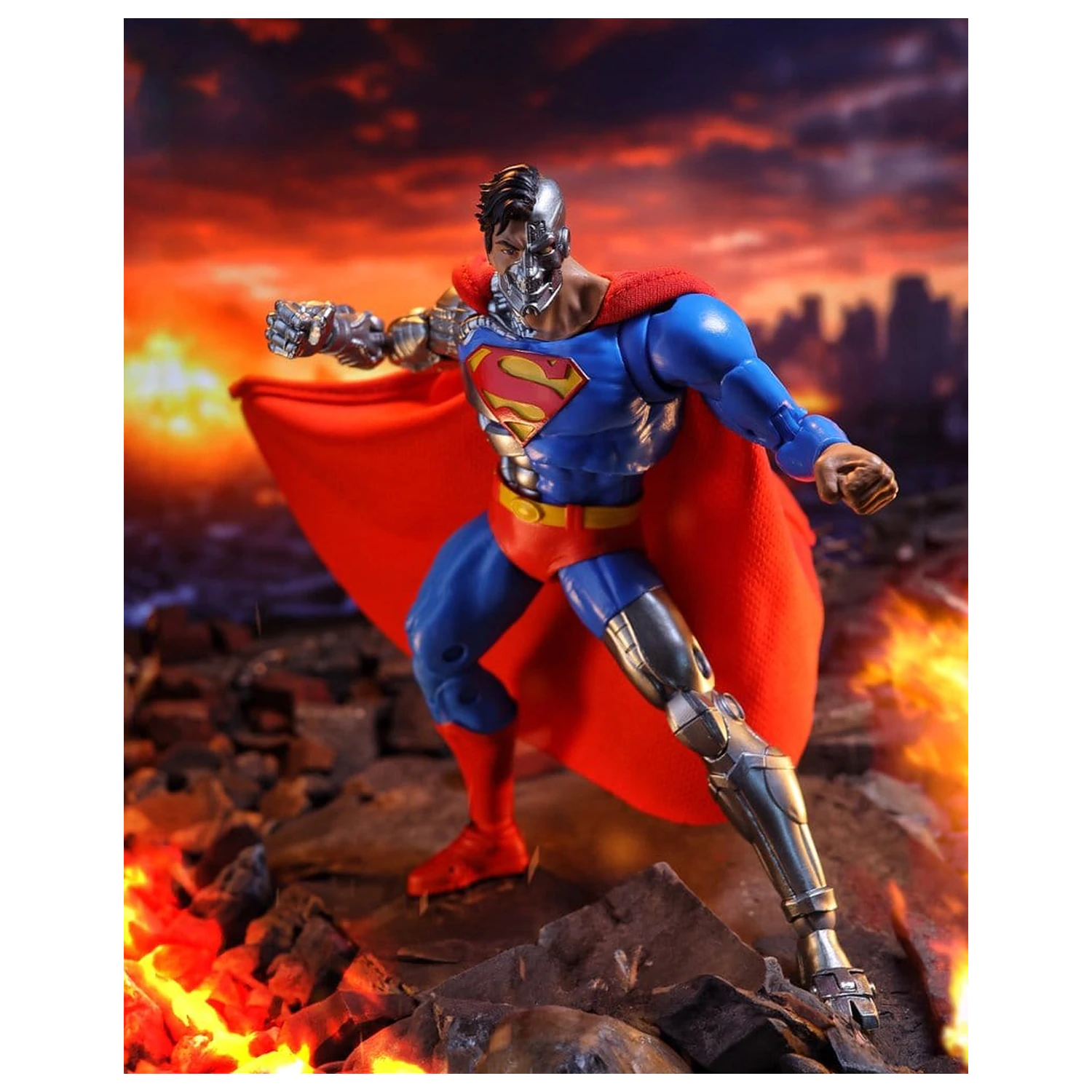 DC Multiverse McFarlane Vault Collection Action Figure Cyborg Superman (Revenge of the Green Lanterns) 18 cm product photo