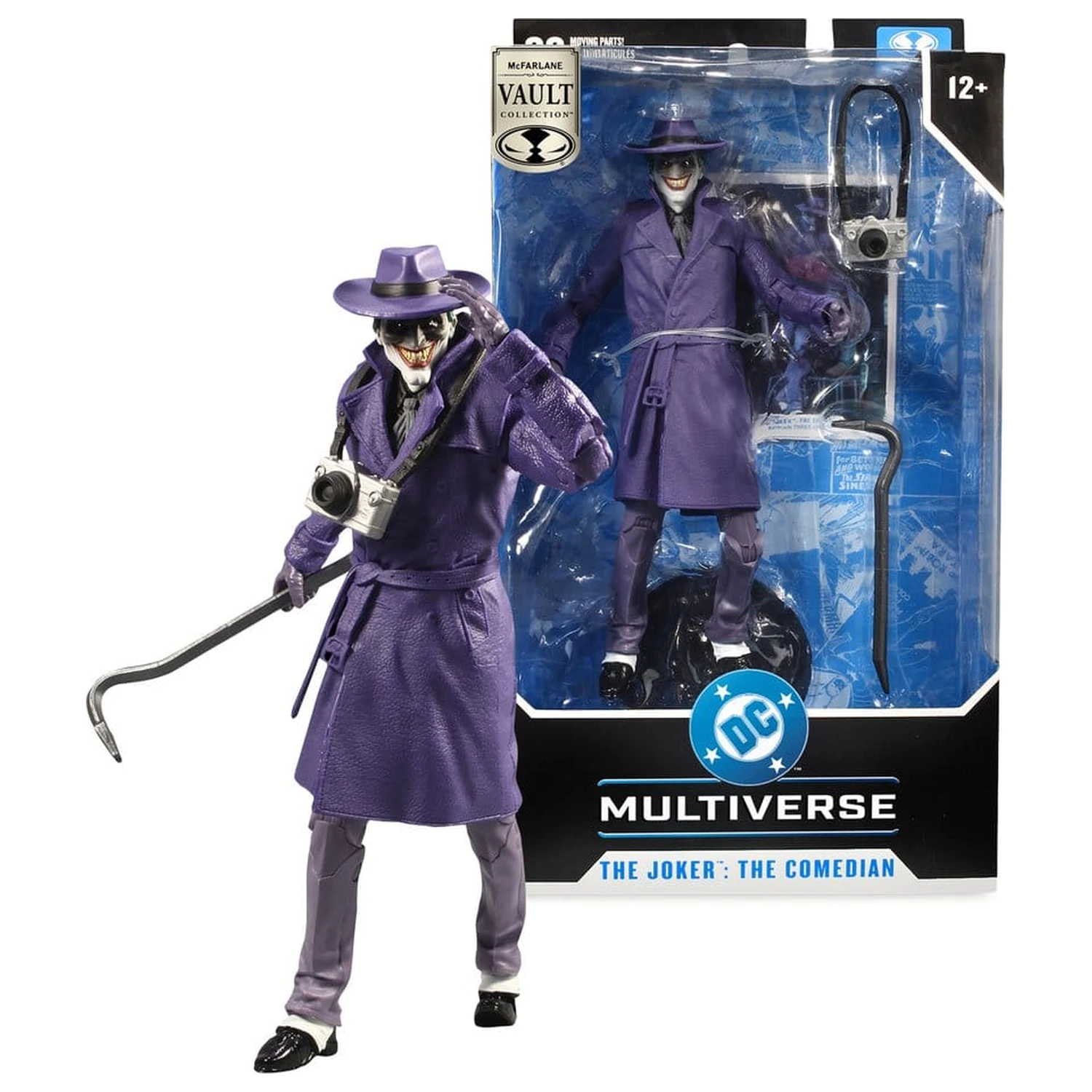DC Multiverse McFarlane Vault Collection Action Figure The Joker (The Comedian) (Batman: Three Jokers) 18 cm product photo