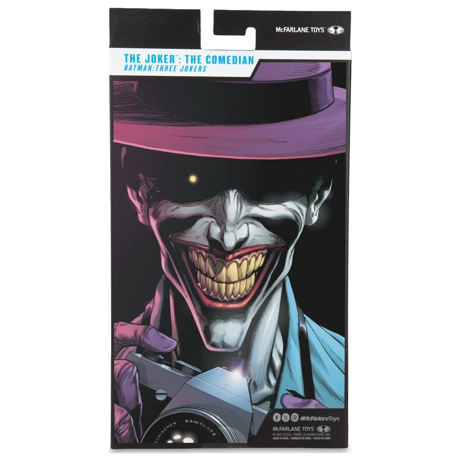 DC Multiverse McFarlane Vault Collection Action Figure The Joker (The Comedian) (Batman: Three Jokers) 18 cm product photo