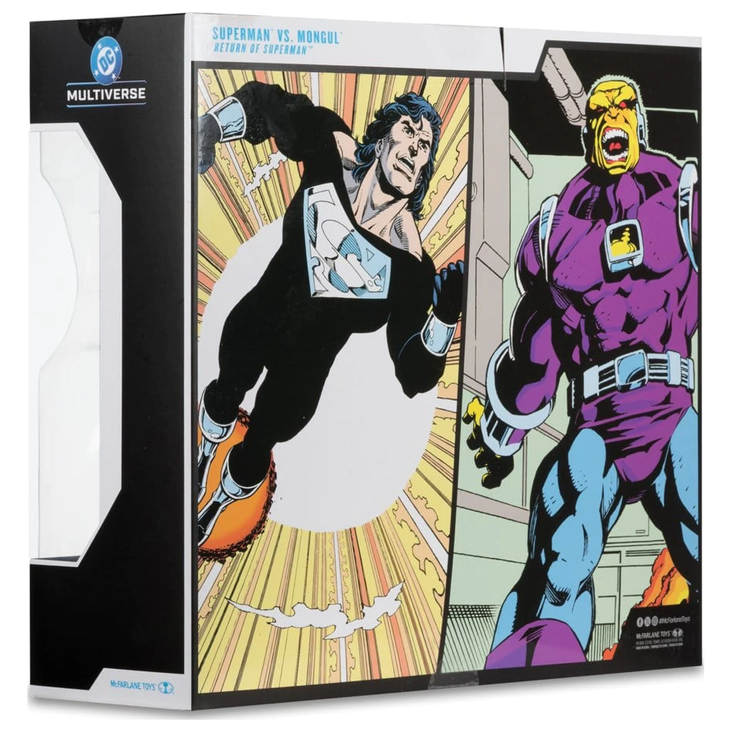 DC Multiverse Megafig Action Figure 2-Pack Mongul vs Superman (Return of Superman) product photo