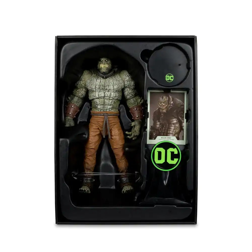 DC Multiverse Megafig Action Figure Killer Croc (GITD) (Gold Label) 30 cm product photo