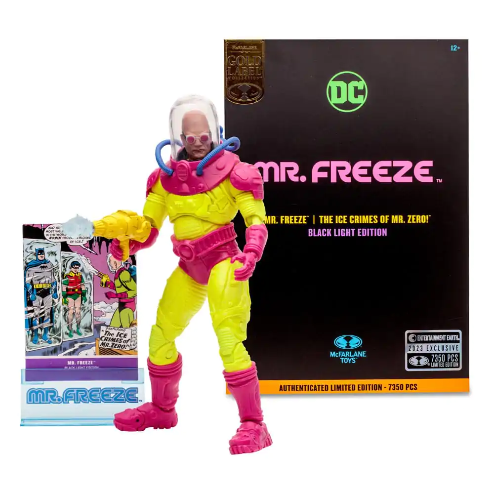 DC Multiverse Action Figure Mr. Freeze (Black Light) (Gold Label) 18 cm product photo