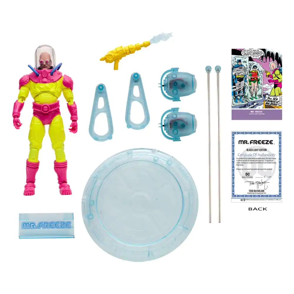 DC Multiverse Action Figure Mr. Freeze (Black Light) (Gold Label) 18 cm product photo