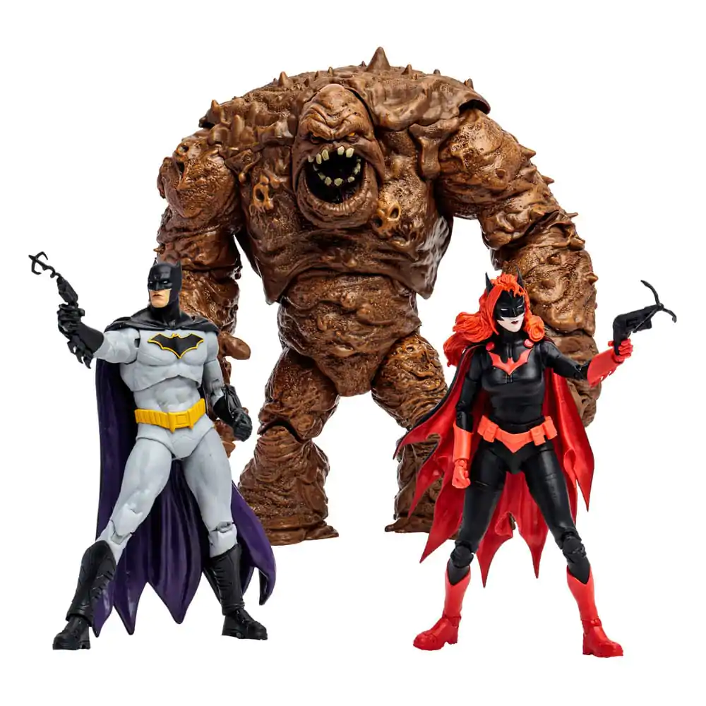 DC Multiverse Action Figures Multipack Clayface, Batman &amp; Batwoman (DC Rebirth) (Gold Label) 18 cm product photo