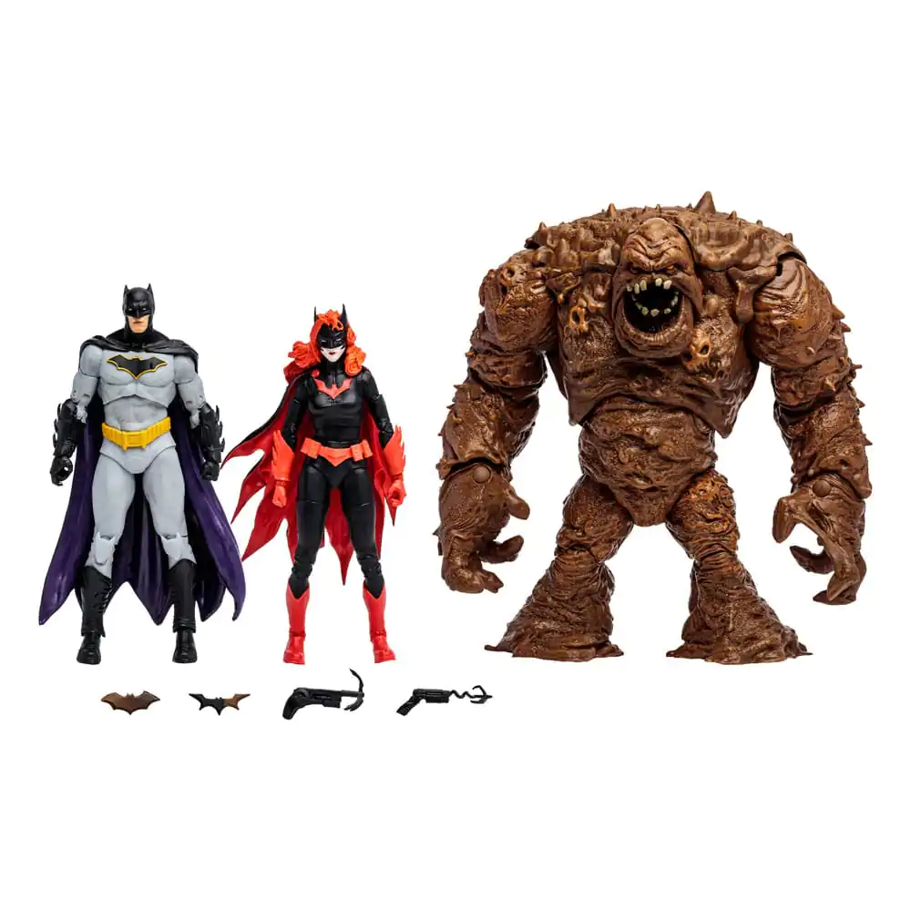 DC Multiverse Action Figures Multipack Clayface, Batman &amp; Batwoman (DC Rebirth) (Gold Label) 18 cm product photo