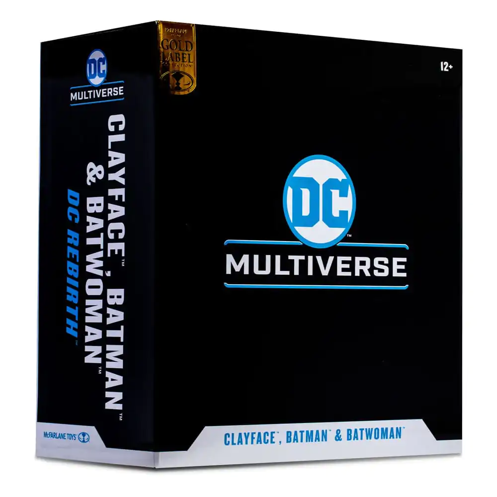 DC Multiverse Action Figures Multipack Clayface, Batman &amp; Batwoman (DC Rebirth) (Gold Label) 18 cm product photo
