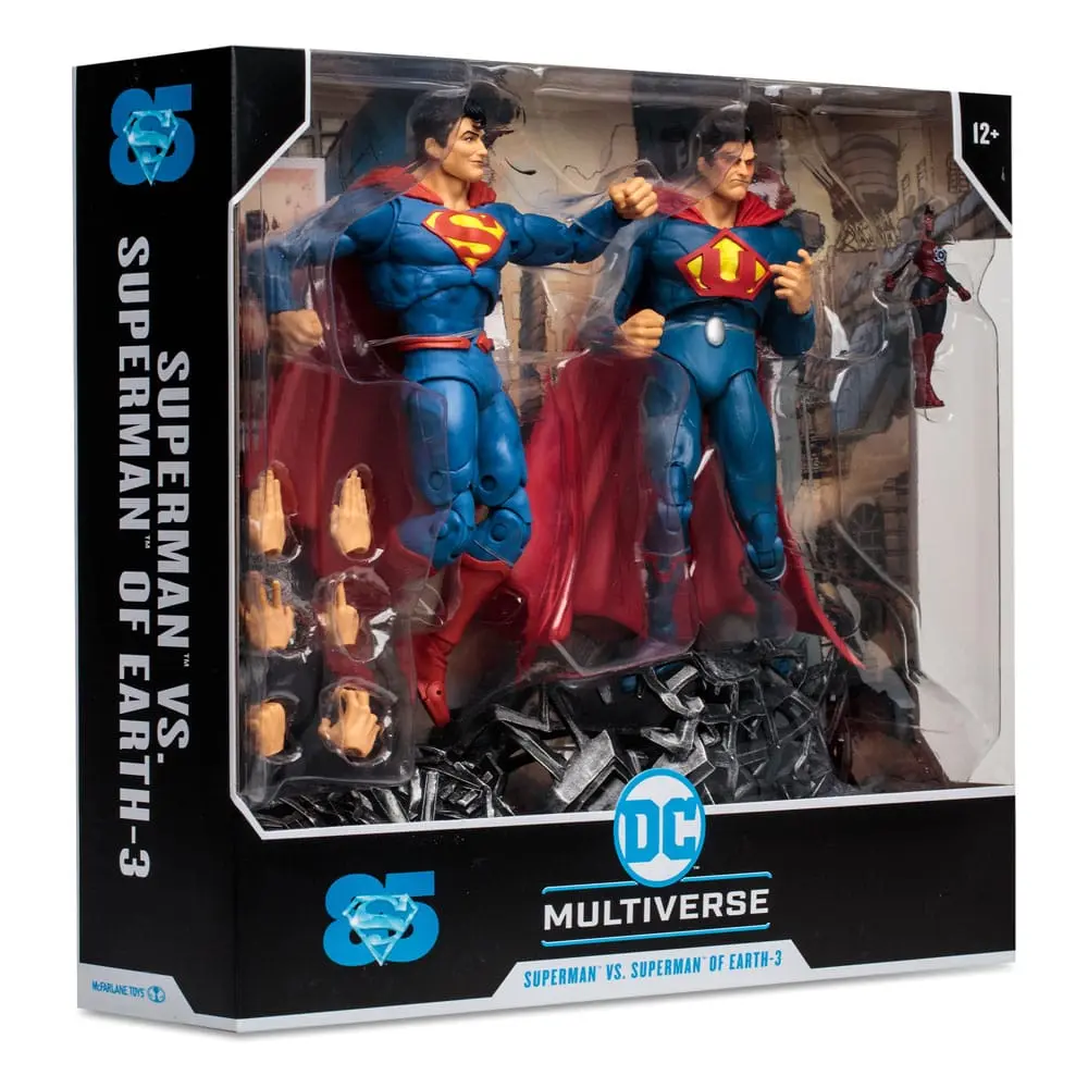 DC Multiverse Multipack Action Figure Superman vs Superman of Earth-3 (Gold Label) 18 cm termékfotó