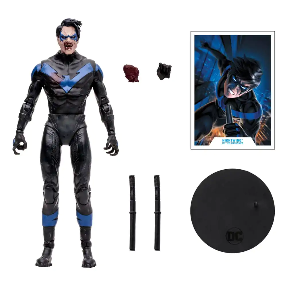 DC Multiverse Action Figure Nightwing (DC Vs Vampires) (Gold Label) 18 cm product photo