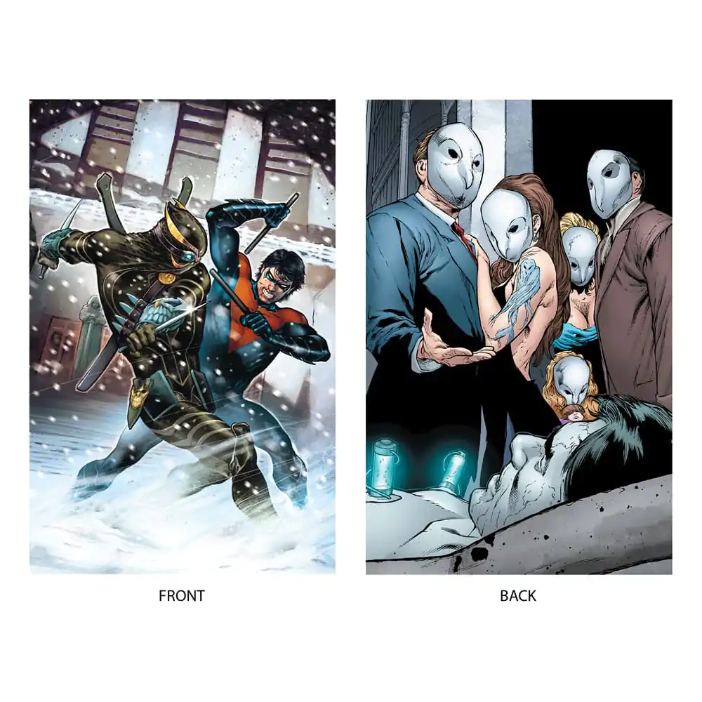 DC Multiverse Action Figure 3-Pack Nightwing vs. Talon &amp; Owl (Batman: The Court of Owls) (Gold Label) 18 cm product photo