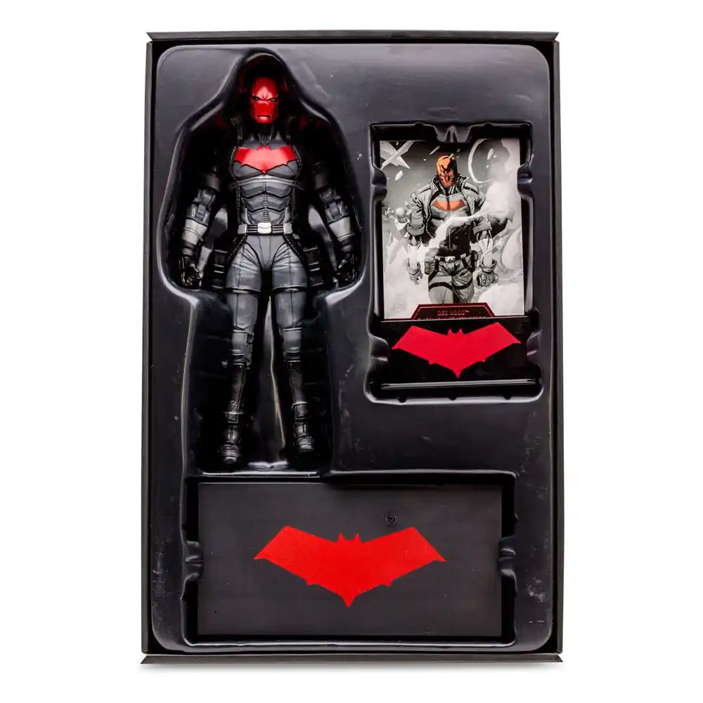 DC Multiverse Action Figure Red Hood (The New 52) Black &amp; White Accent Edition (Gold Label) 18 cm product photo