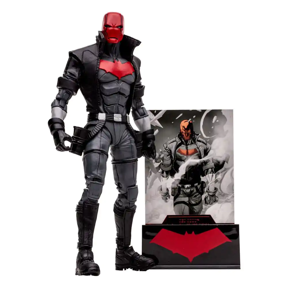 DC Multiverse Action Figure Red Hood (The New 52) Black &amp; White Accent Edition (Gold Label) 18 cm product photo