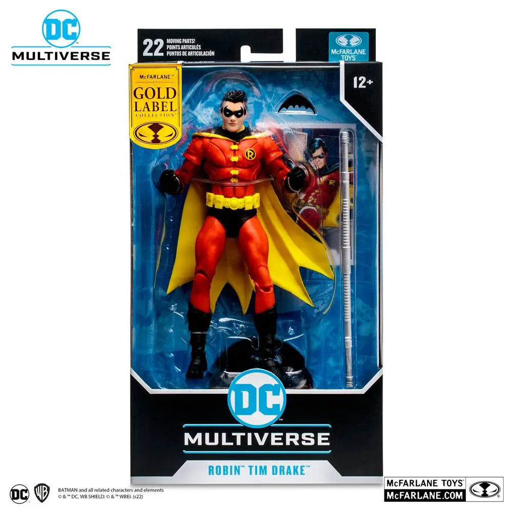 DC Multiverse Action Figure Robin (Tim Drake) Gold Label 18 cm termékfotó