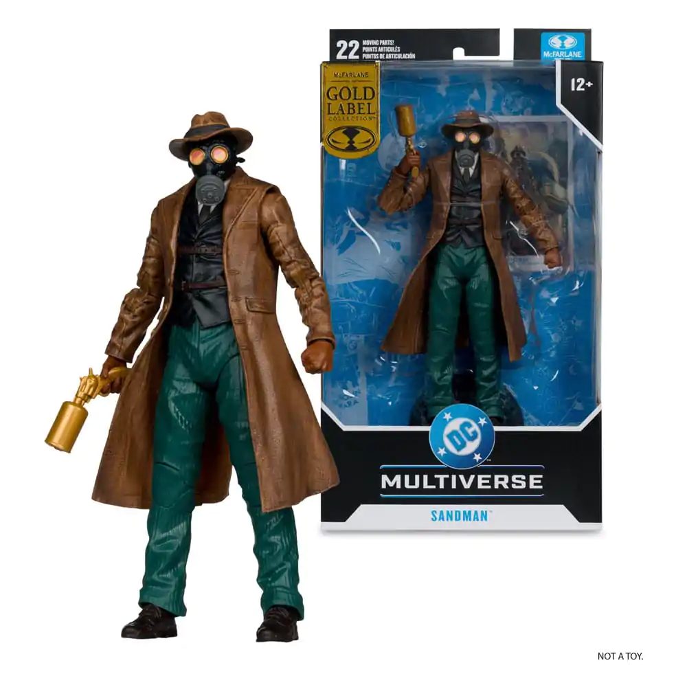 DC Multiverse Action Figure Sandman (Wesley Dodds: The Sandman) (Gold Label) 18 cm product photo