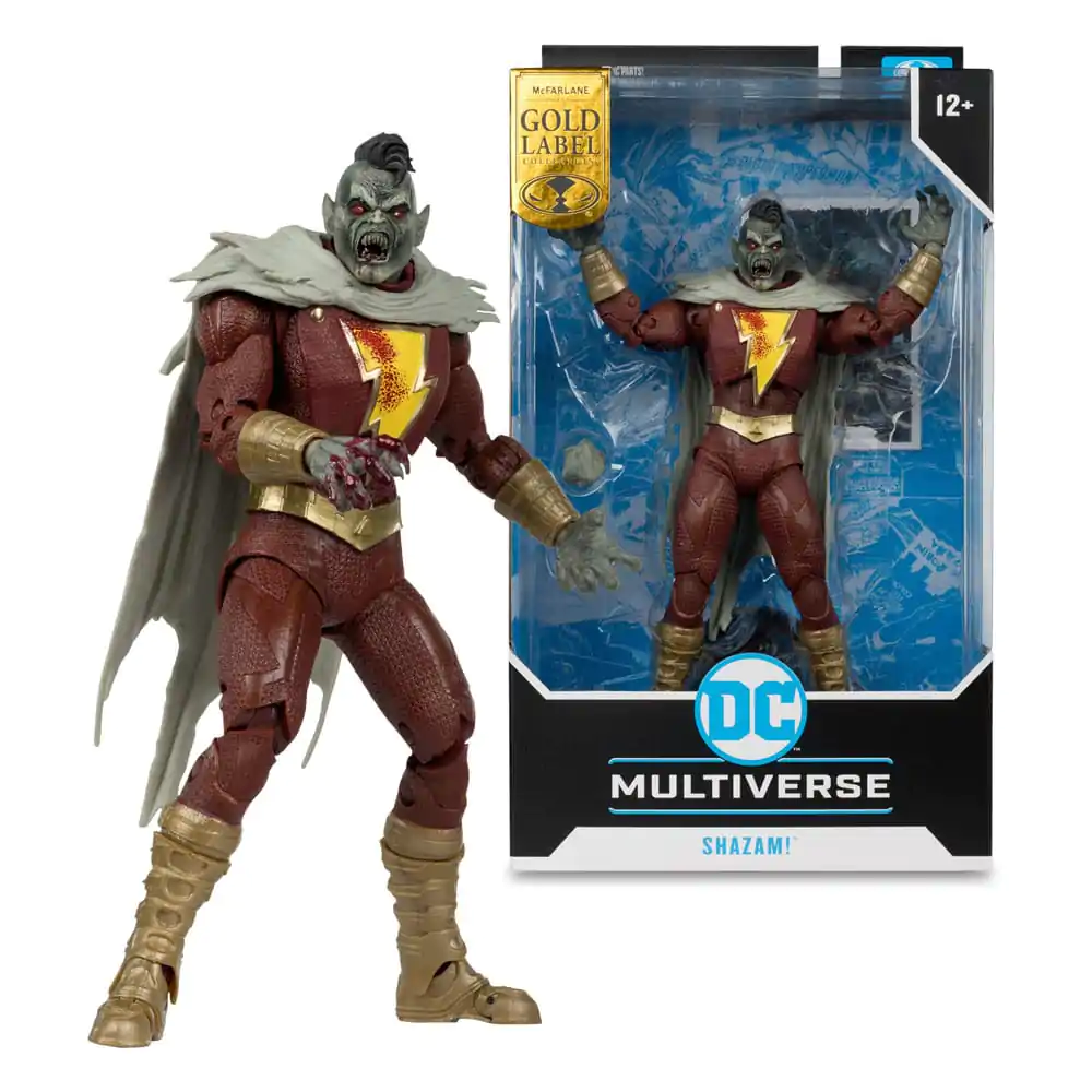 DC Multiverse Action Figure Shazam (DC vs Vampires) Gold Label 18 cm termékfotó