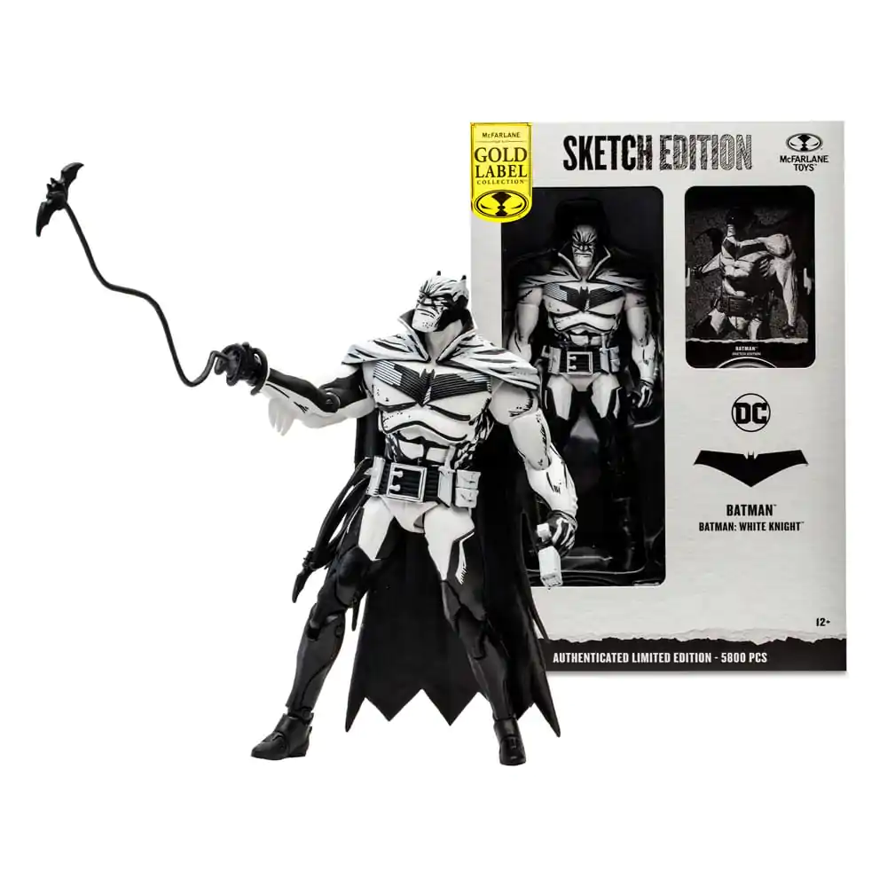 DC Multiverse Action Figure Sketch Edition Batman (Batman: White Knight) (Gold Label) 18 cm termékfotó