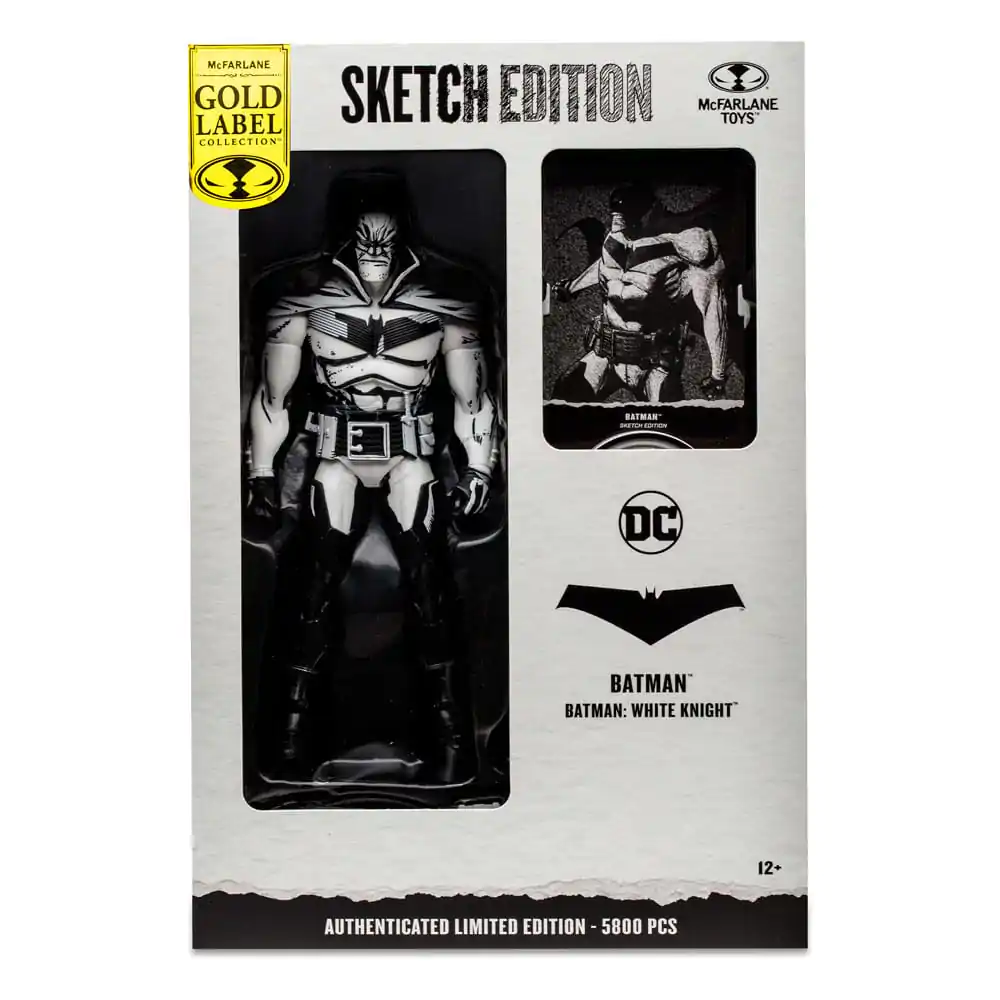 DC Multiverse Action Figure Sketch Edition Batman (Batman: White Knight) (Gold Label) 18 cm termékfotó